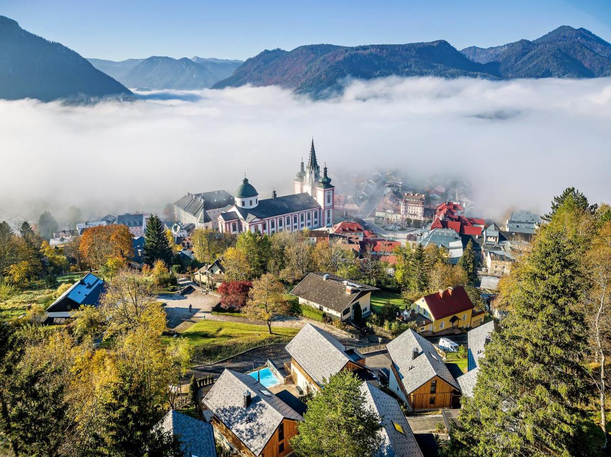 Hideaway Hotel Montestyria Chalets & Suiten ماريازيل المظهر الخارجي الصورة
