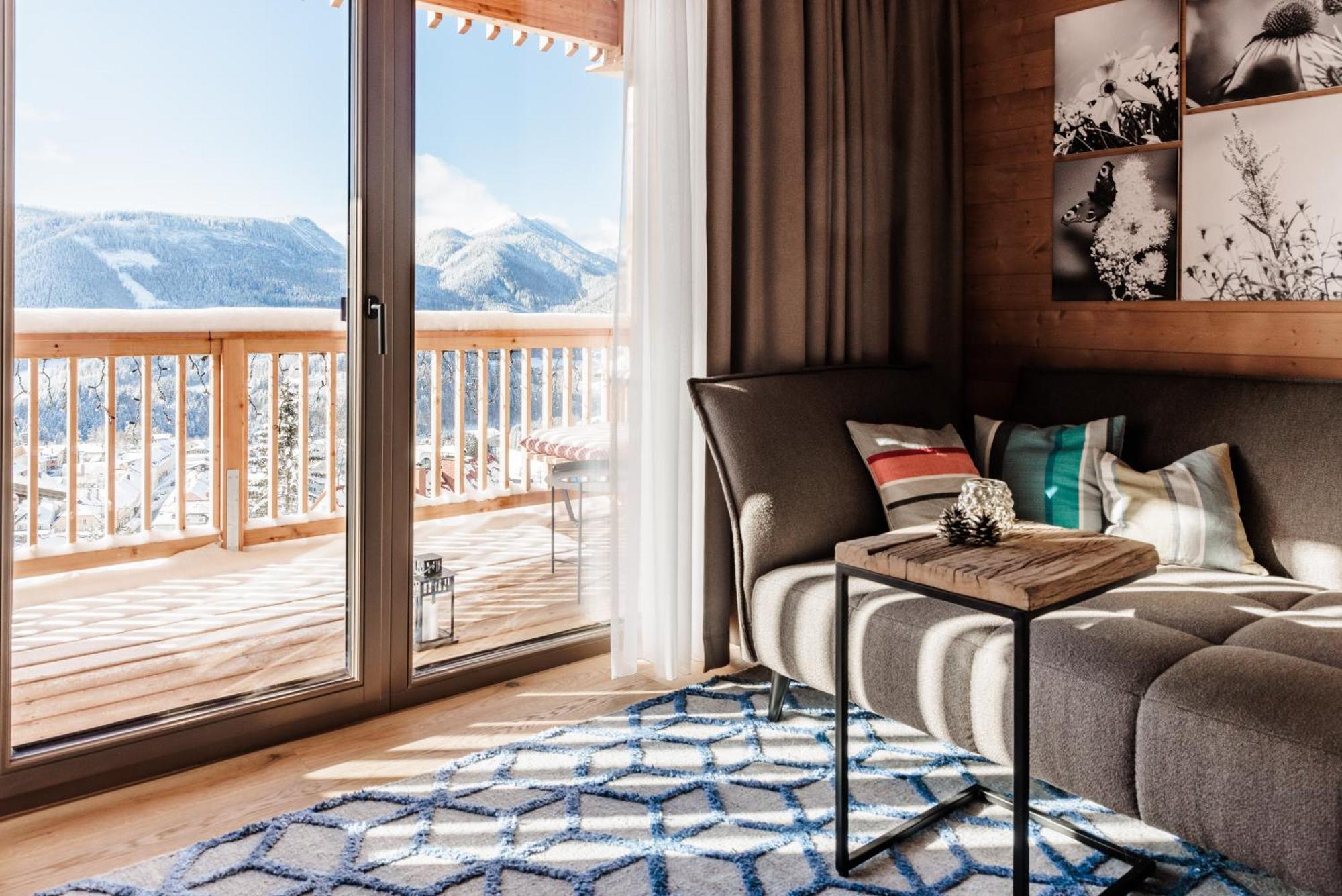 Hideaway Hotel Montestyria Chalets & Suiten ماريازيل المظهر الخارجي الصورة