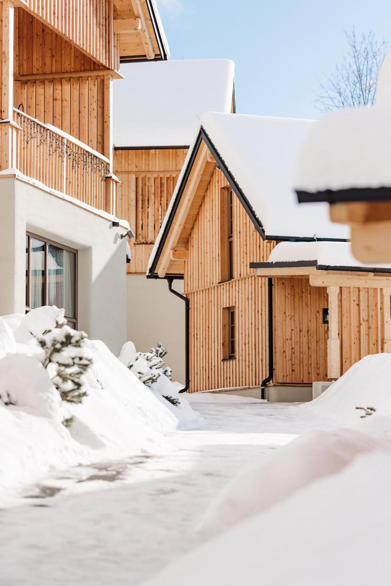Hideaway Hotel Montestyria Chalets & Suiten ماريازيل المظهر الخارجي الصورة