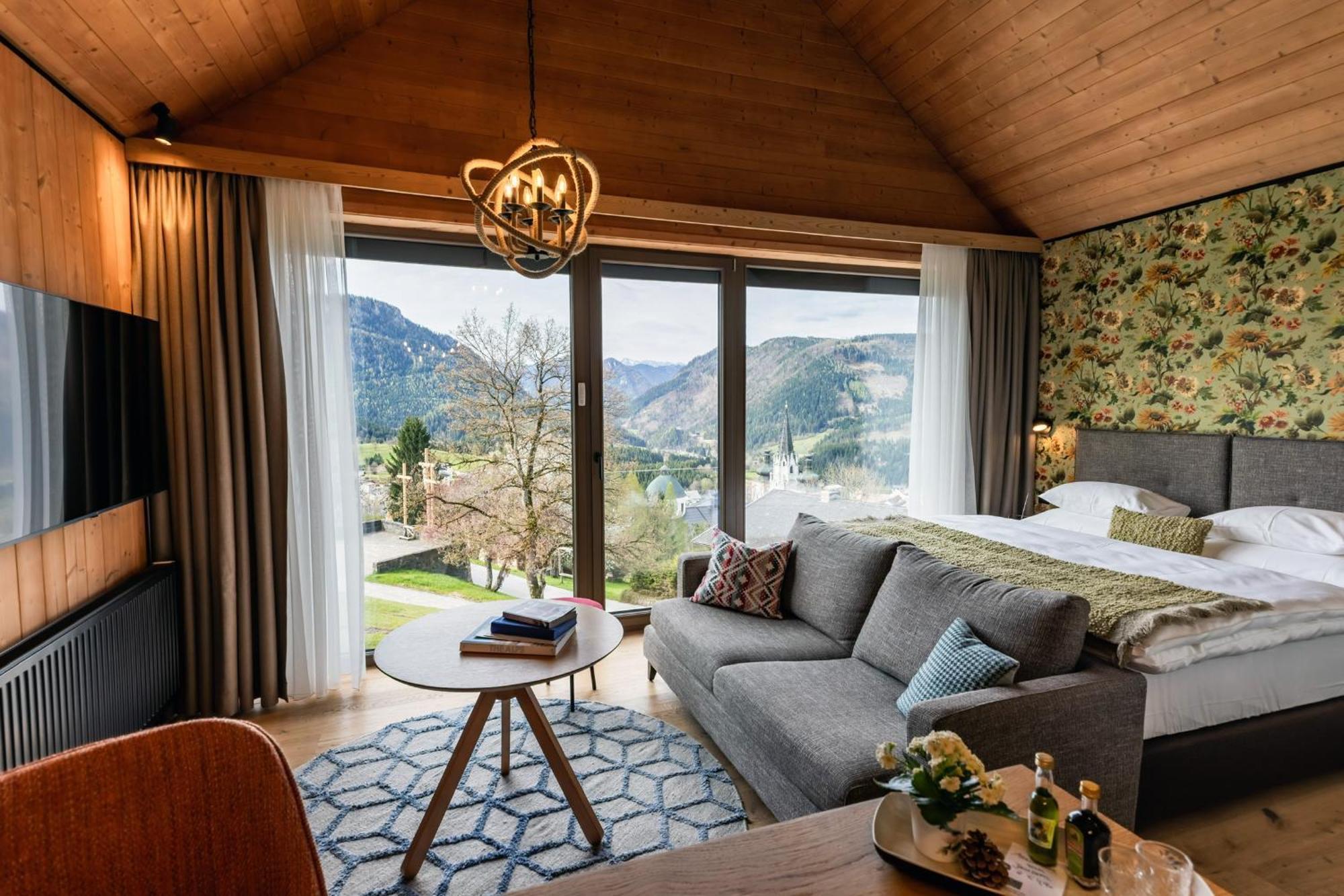 Hideaway Hotel Montestyria Chalets & Suiten ماريازيل المظهر الخارجي الصورة
